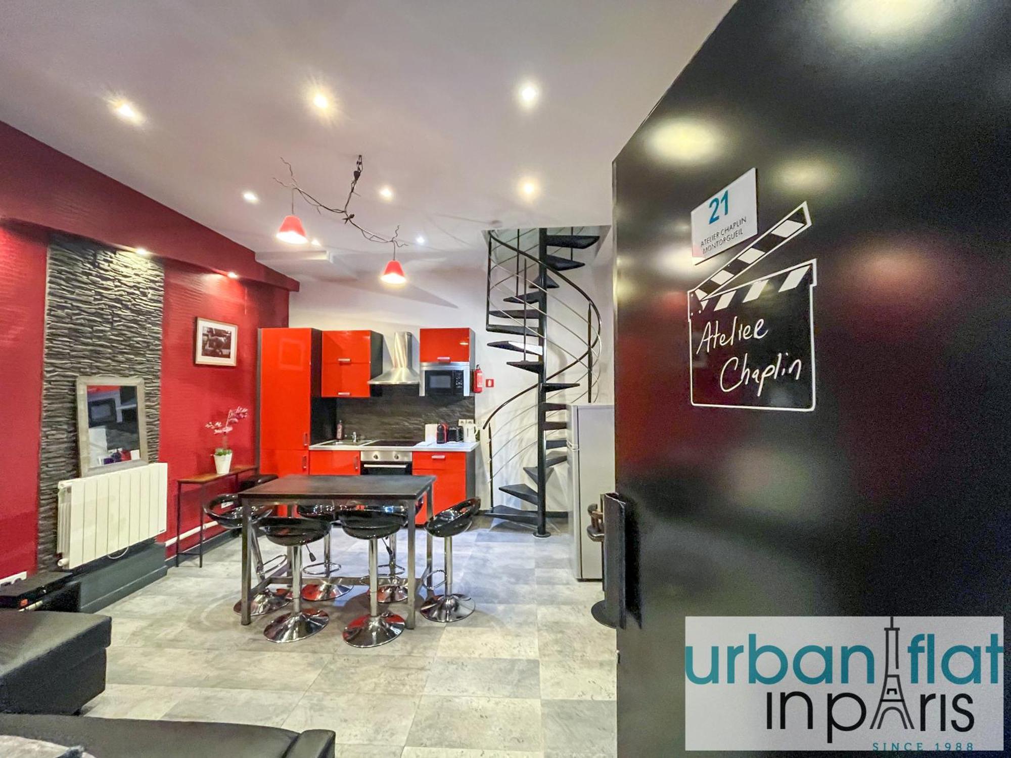 21 Atelier Chaplin Montorgueil Apartment Paris Bagian luar foto